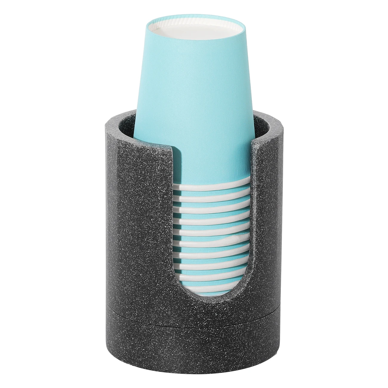 Luxspire Bathroom Cup Dispenser 3oz Dixie Cup Dispenser Resin Dixie Cup Holder Disposable Paper Cup Holder for Bathroom