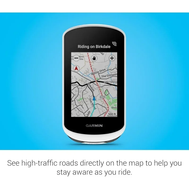 Explore 2, Easy-To-Use GPS Cycling Navigator, eBike Compatibility, Maps and Navigation, with Safety Features