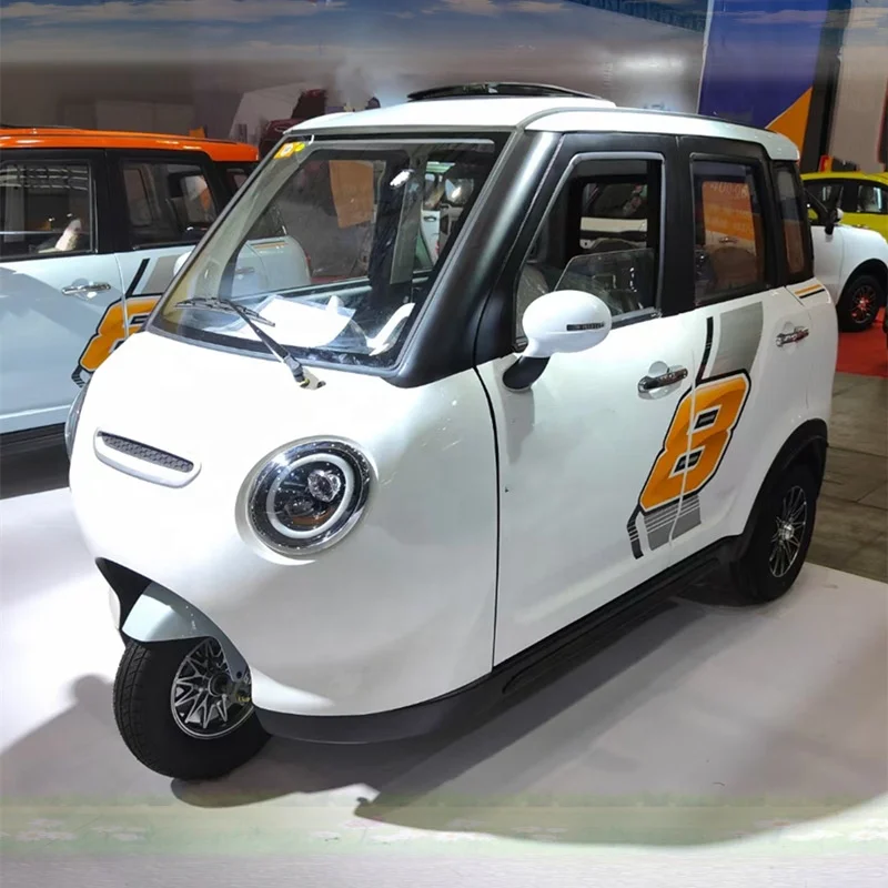 أفضل بيع مركبات الطاقة الصغيرة الجديدة المغلقة 2 أبواب دراجة ثلاثية العجلات الكهربائية الصغيرة لمركبات الركاب