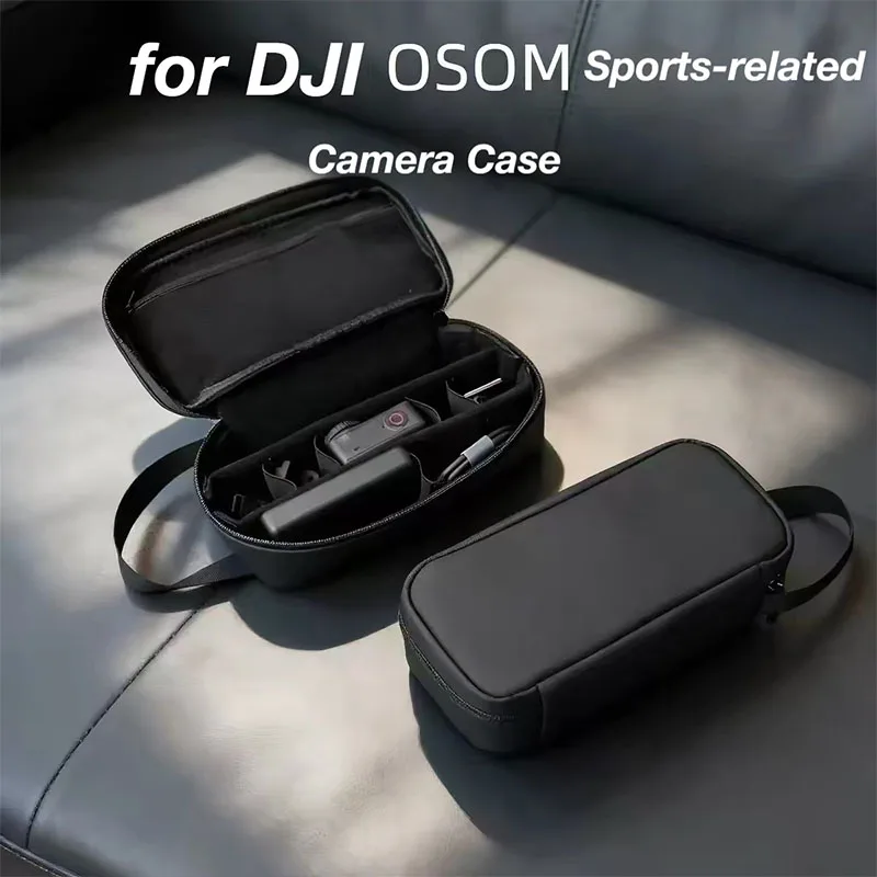 For DJI Osmo Action 6/Action 5 Pro 4 3 2/Nano/DJI Osmo Pocket 4Pro/4/3/360 Handbag Camera Carrying Case Waterproof Portable Bag