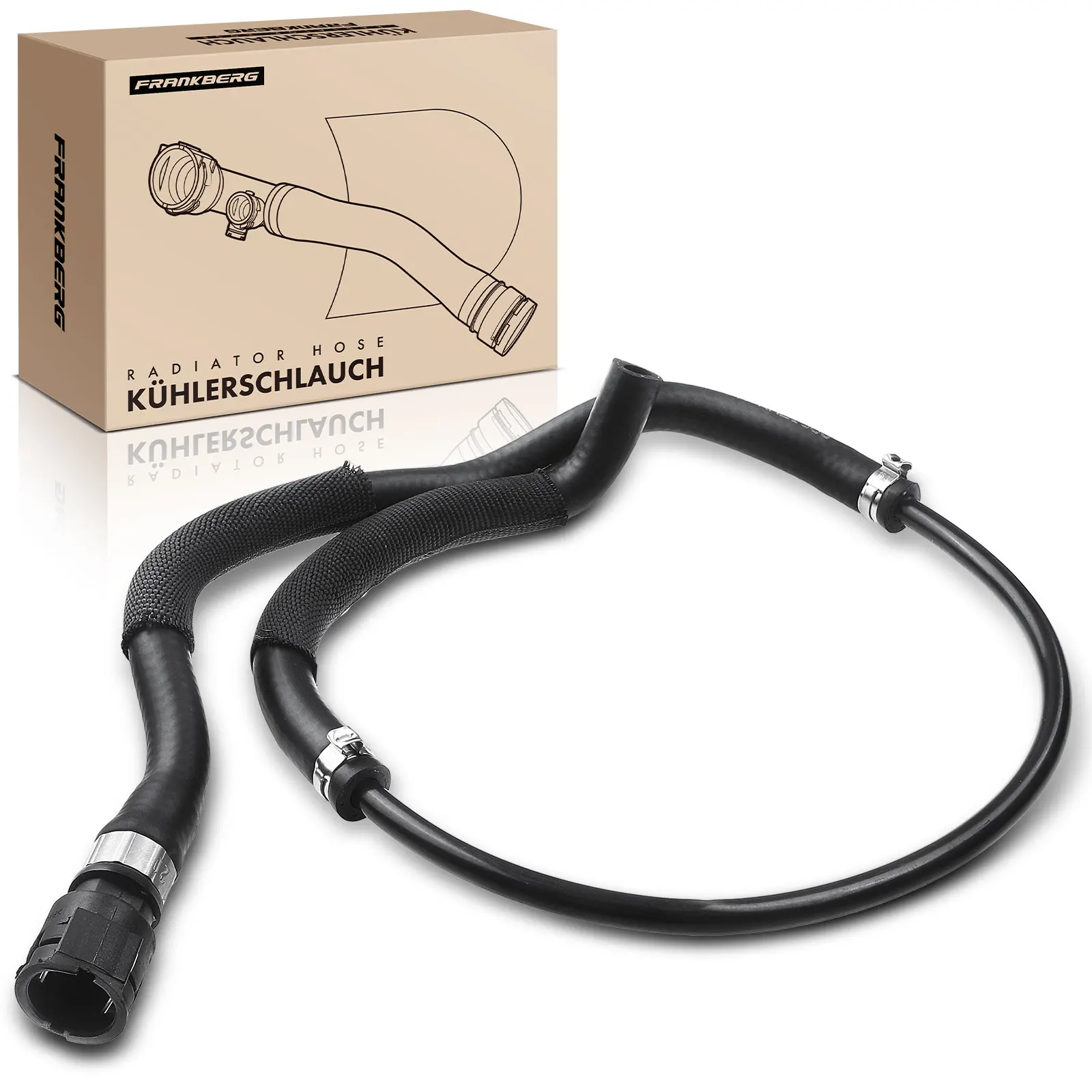 Frankberg 1x Radiatorslang Koelwaterslang Voor BMW E88 E82 E90 E91 E92 E93 X1 E84 2.0L 3.0L SK121365 17127565094