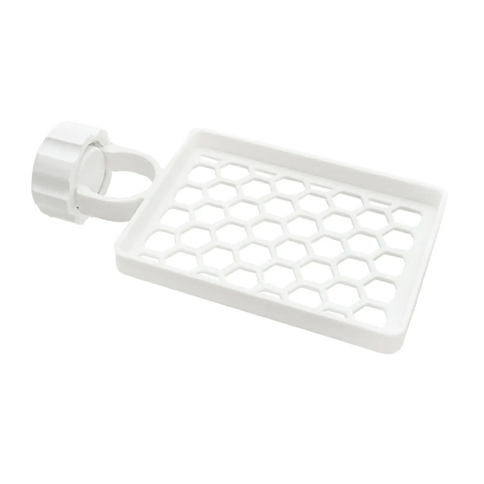 Sponge Holder over Faucet Shelf Hanging Faucet Drain Rack for Scrubbers Soap