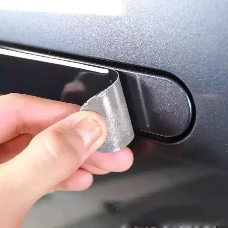 4 PCS Car Drip Glue Door Handle Cover Anti Scratch Auto Exterior Decorat Sticker Accessories For LEAPMOTOR C10 2023-2026