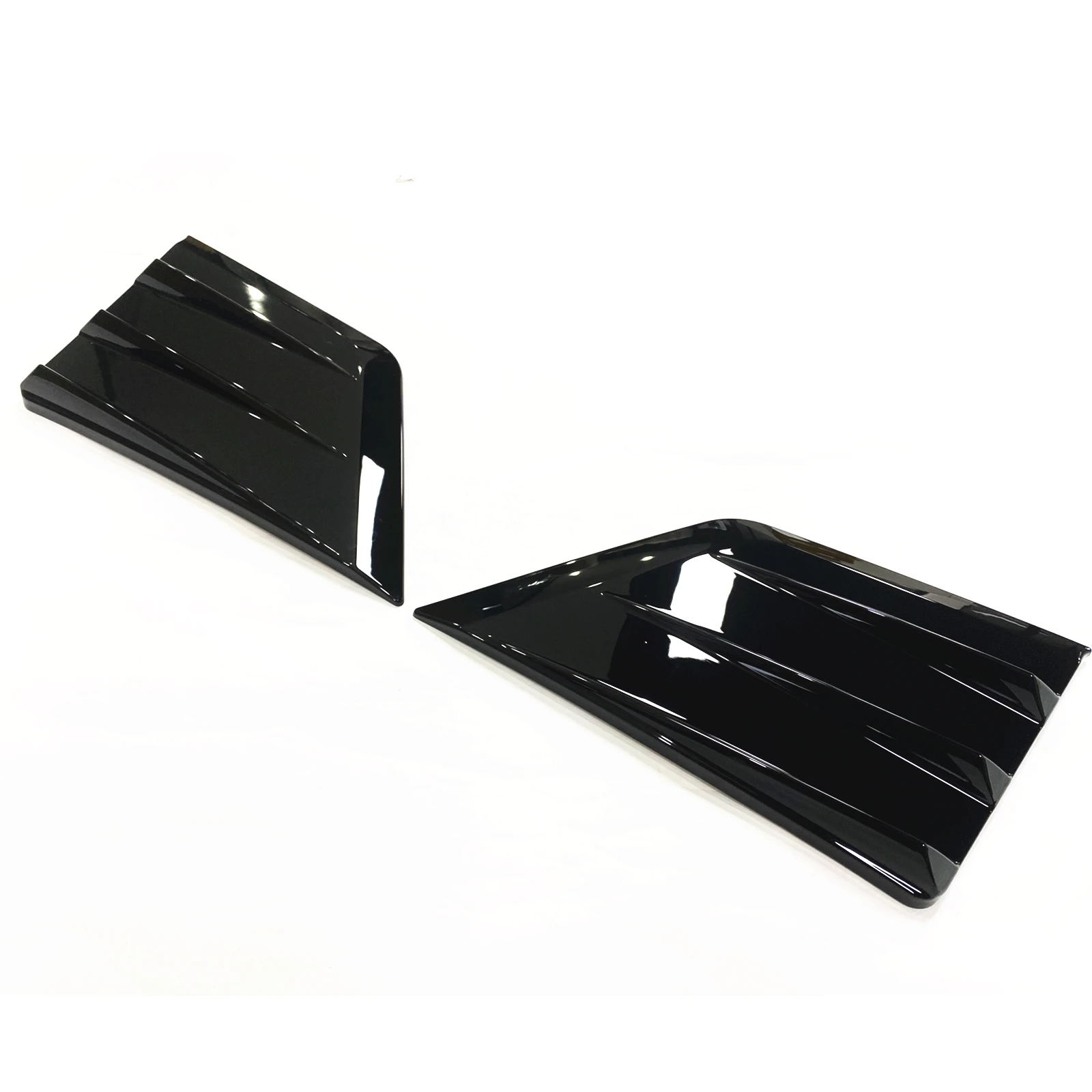 2PCS Car Front Bumper Air Vents Cover Splitters Side Spoiler For BMW G20 LCI 330i M340i 2023 2024 M Sport