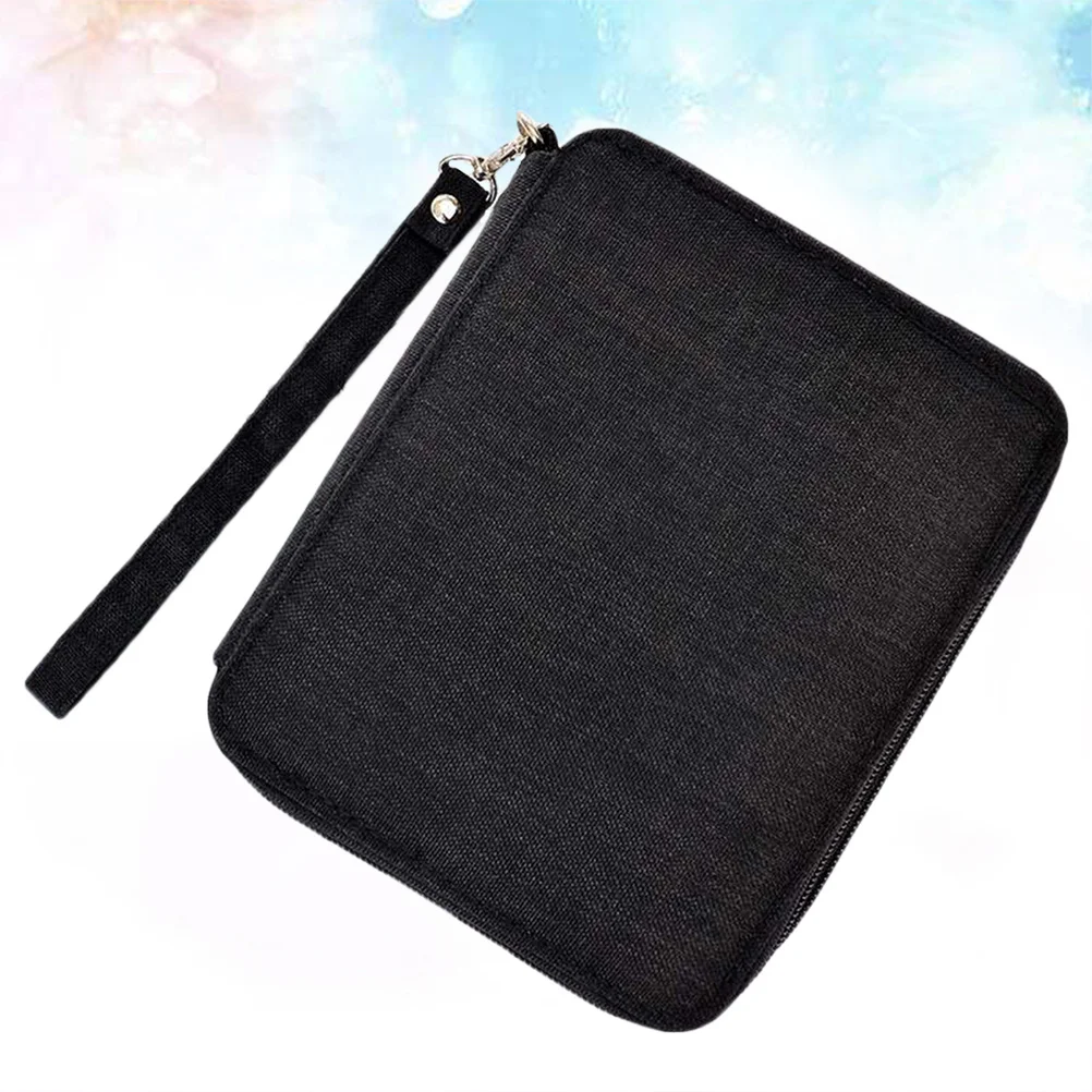 1 قطعة حقيبة أقلام الرسم أكسفورد القماش مقاوم للماء مقلمة متينة 78 ثقوب منظم قرطاسية لاستخدام الطلاب