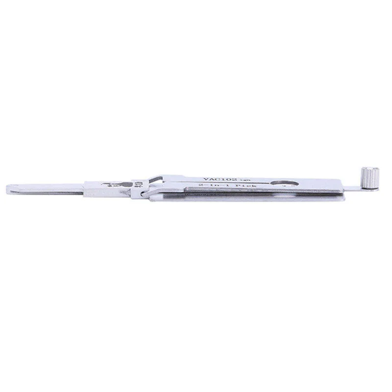 Lishi 2 in 1 VAC102 Lock Pick Decoder Ignition Car door open for Renault Model Flat milling view 5