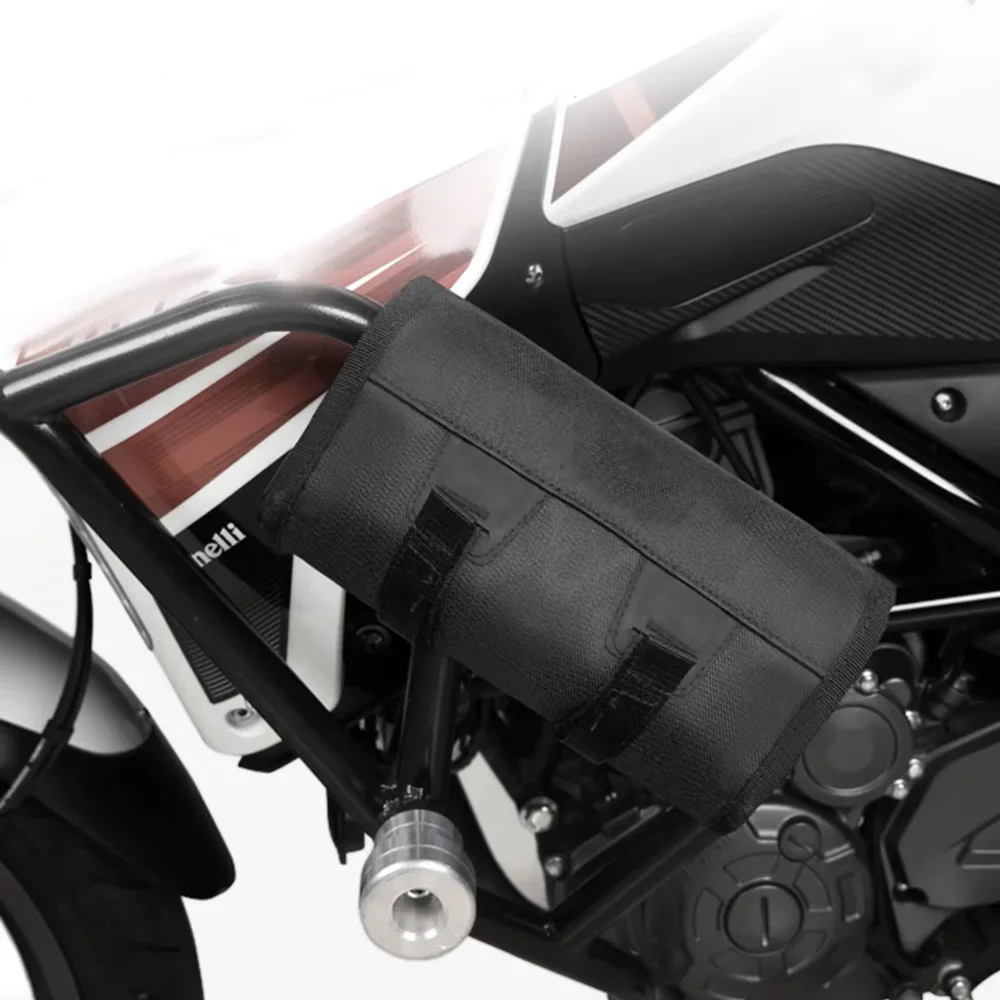 Motorcycle Tool Bag Roll Toolkit Saddle Bag Portable Repair Kit Storage Pouch Universal Large Capacity Side Tool Bag