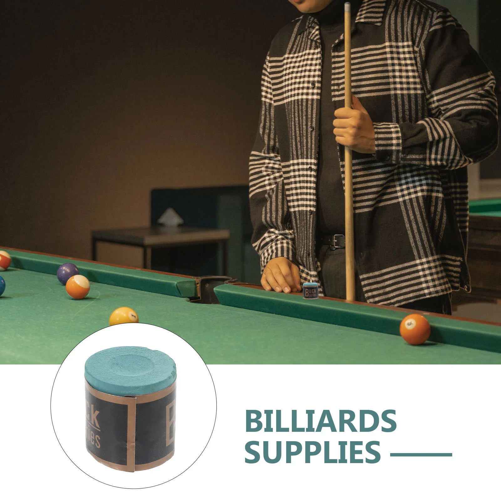 Billiards Powder Chalk for Pool Cue Table Accessories Game Supplies Hands Balls