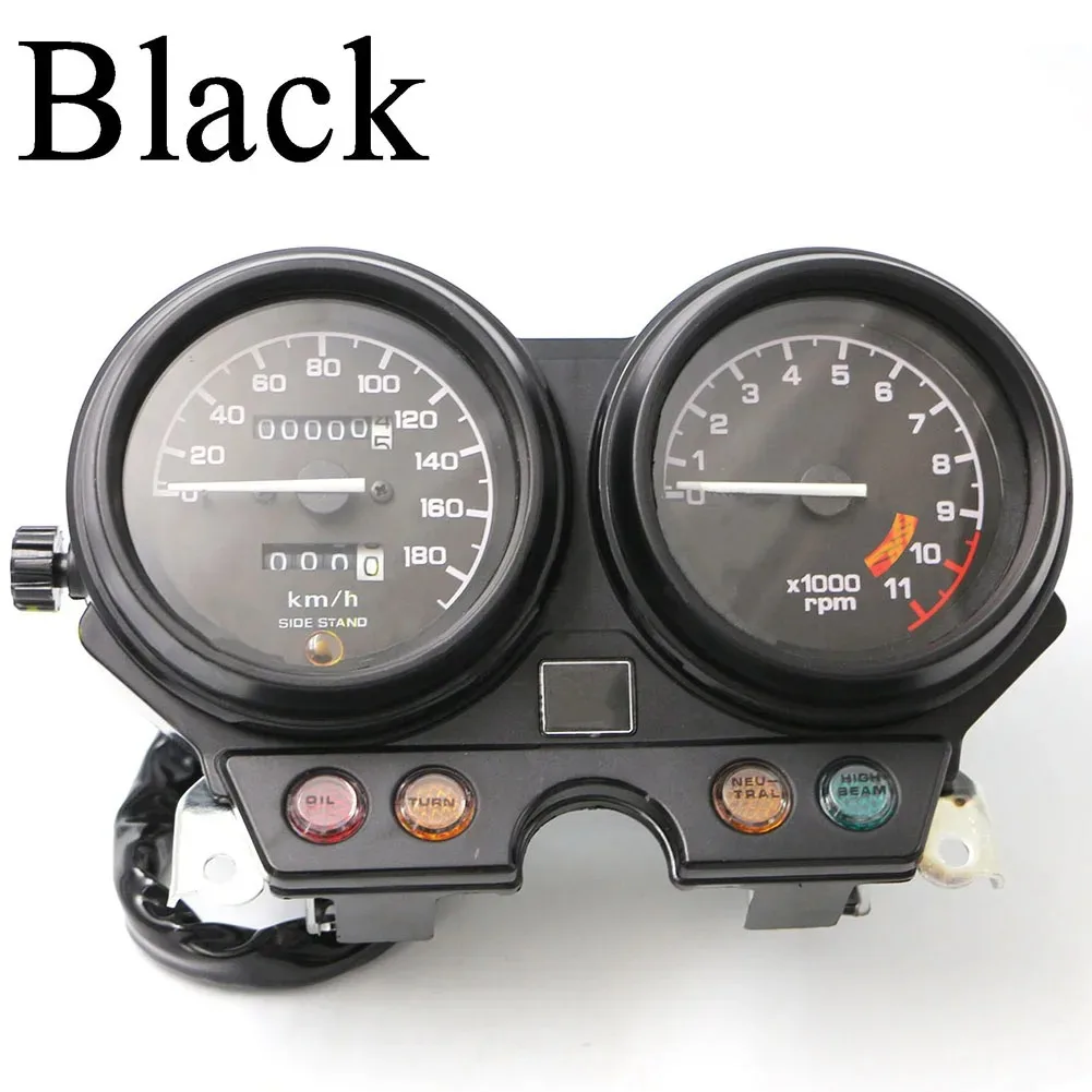 Speedometer Tachometer Gauge Cover  For Honda CB750 1993 1994 1995 Black Silver