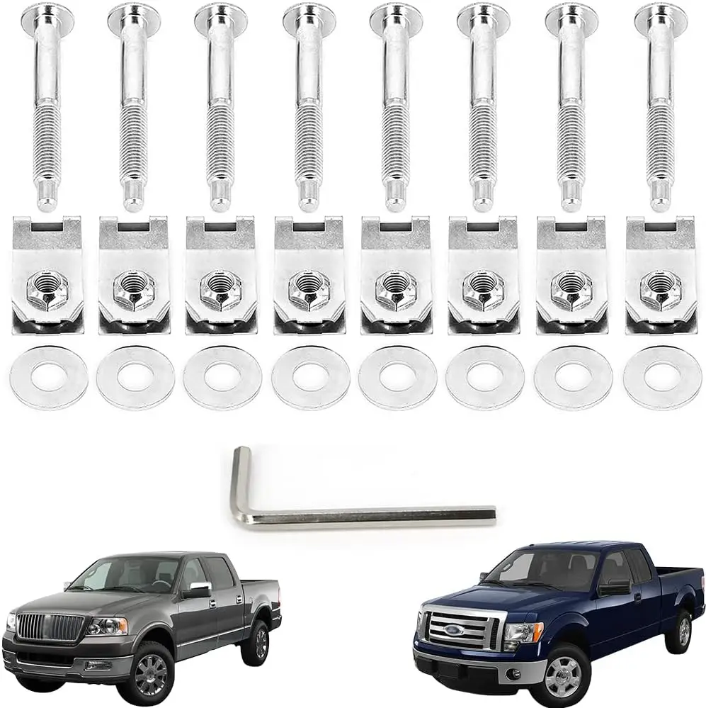 

Заменяет 924-312 F150 болты кровати, монтажный болт для грузовика, гайка, комплект оборудования, подходит для Ford F250 Blackwood Mark LT 1997-2014 гг.