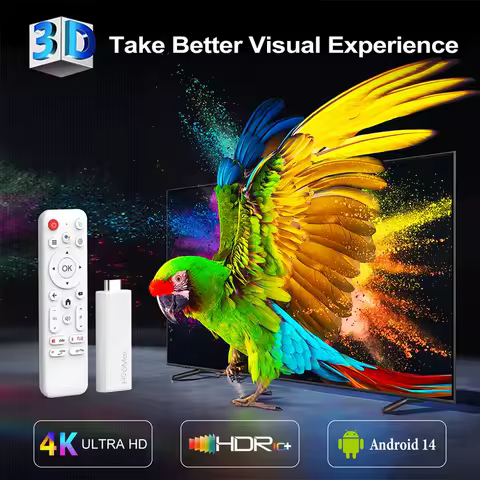 2pcs LOT H96 MAX H313 TV Stick Android 14 TV Box Allwinner H313 2GB 16GB 8GB 2.4G WIFI BT 4K HD Set Top Box Gogle Voice