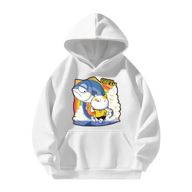 

Rainbow Dream Chasing Team | Children's Hooded Hoodies with Full Score for Children's Fun