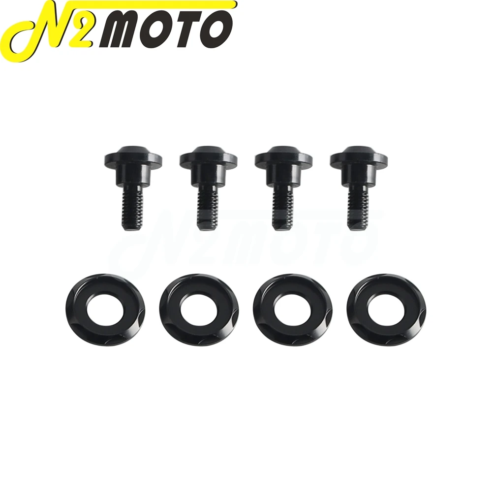 Motorcycle Black Windscreen Bolt Kit For Harley Touring Road Glide FLTRX FLTRXS FLTRK FLTRXSE 2023-2024 Windshield Screws Set