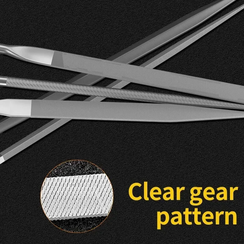 금속 바늘 파일 세트, 목공 금속 연마 핸드 파일 도구, 강철 래프 바늘 파일링, 금속 유리 돌 나무 조각