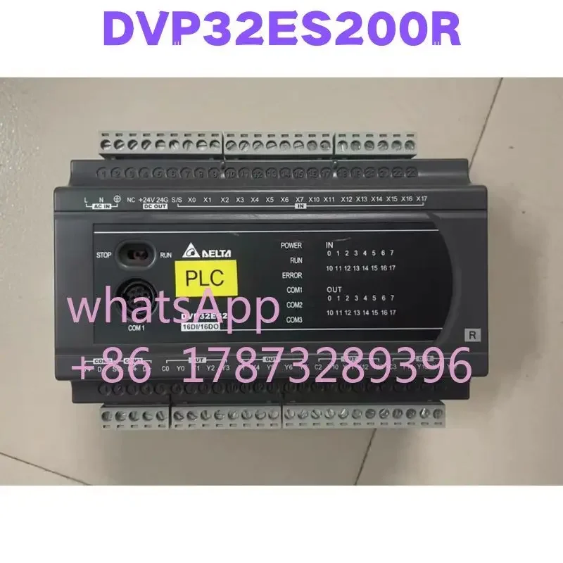 

Second-hand DVP32ES200R PLC Module Tested OK