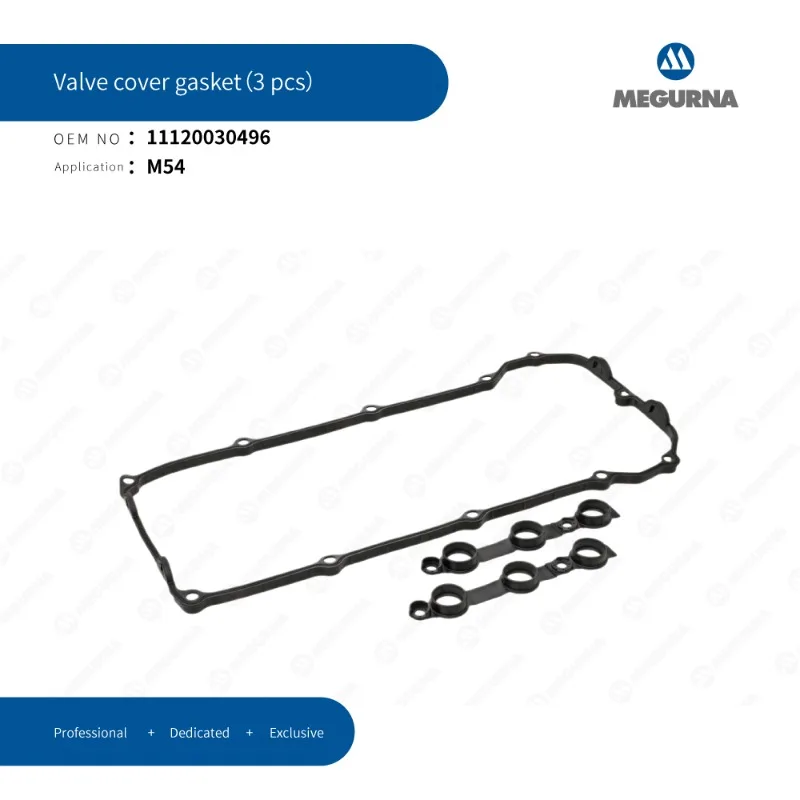 

M54 2.2/2.5 Engine Valve Cover Gasket For BMW 320i 325xi 330xi 320Ci 325Ci 325ti 520i 525i 730li X3 X5 Z4 Auto Part 11120030496