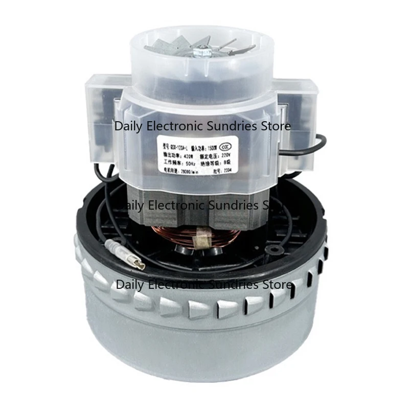 

High Power Industrial Vacuum Cleaner Motor 1000W/1200W/1500W Copper Wire Bypass Vacuum Cleaner Accessories 220V-240V
