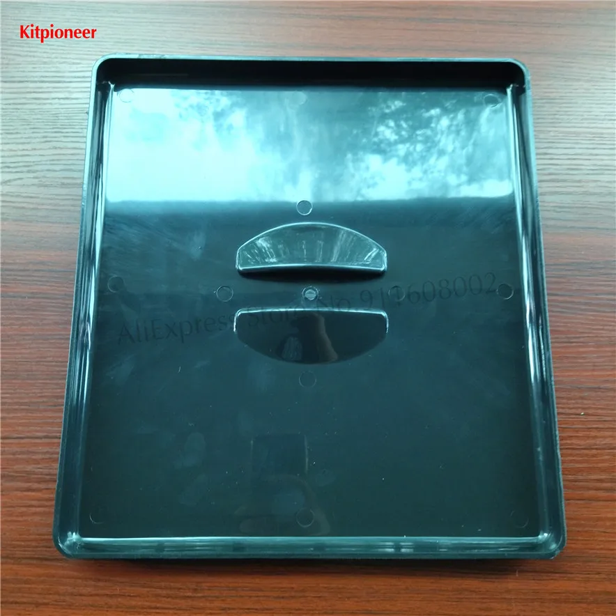 أسود مستطيل غطاء كبير ملحق لينة خدمة آلات الآيس كريم Hoppers الغطاء العلوي غطاء قطع الغيار المناسب اللون 1 قطعة