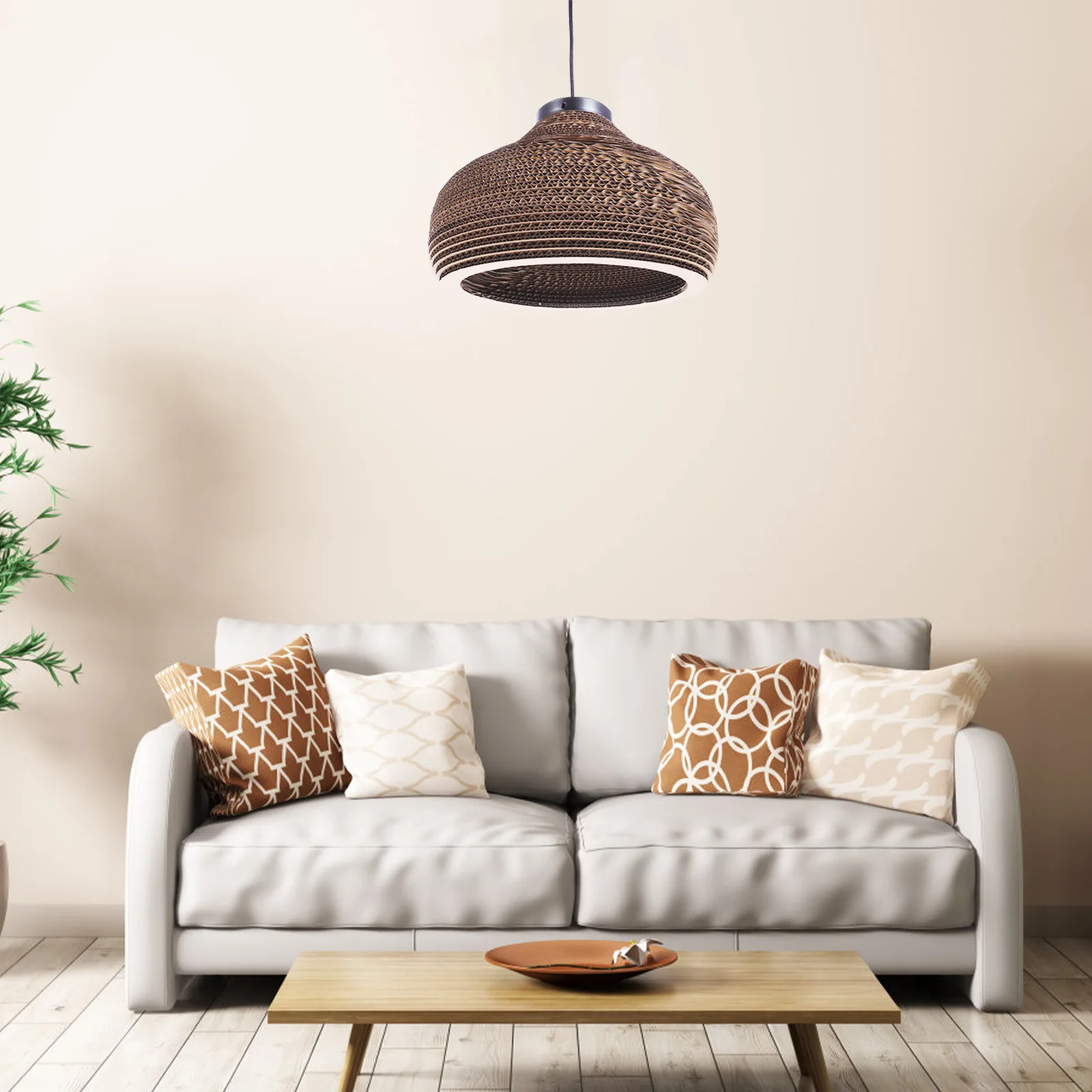 

Honeycomb Ceiling Lamp Southeast Asian Style Indoor Light Home Bar Restaurant Decor Easy Install Durable Practical Unique