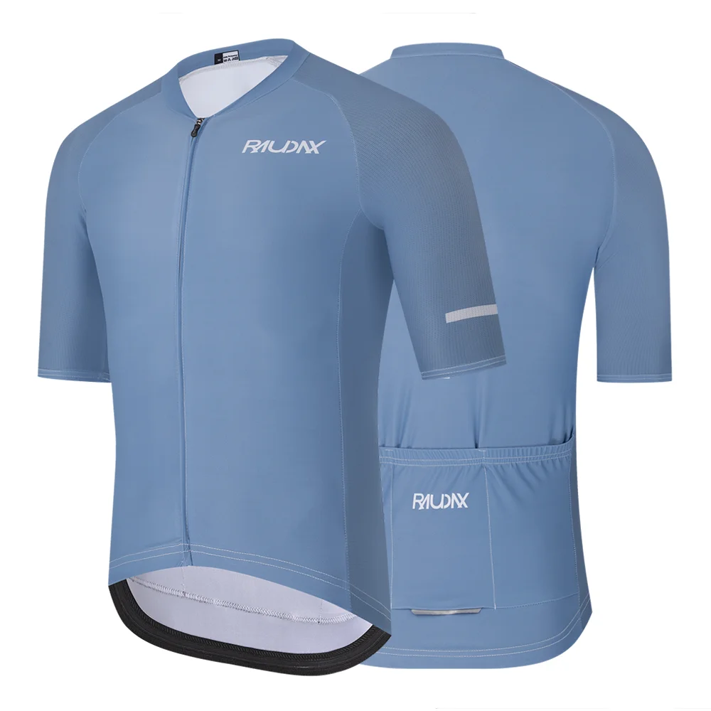 Raudax Men's Summer Short Sleeve Cycling Jerseys MTB Maillot Ropa Ciclismo 4 Color Bicycle Wear Breathable Cycling Clothing view 2