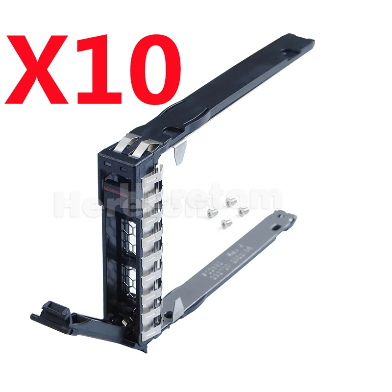 10PCS P22892 For SAS HDD Caddy Bracket For HPE ProLiant DL385 Gen10 Plus v2 Server 2.5INCH Hard Drive Tray Caddy P22892-002