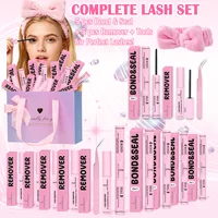 Removedor de pestañas resistente al agua, pegamento para racimo de pestañas, herramienta de maquillaje de pestañas