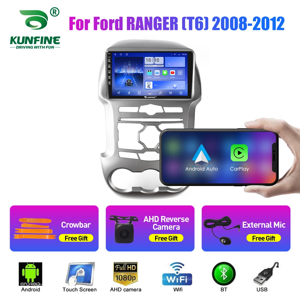 

Автомобильный радиоприемник для Ford RANGER (T6)-2012 2Din Android Восьмиядерный автомобильный стерео DVD GPS-навигатор Плеер Мультимедиа Android Auto Carplay