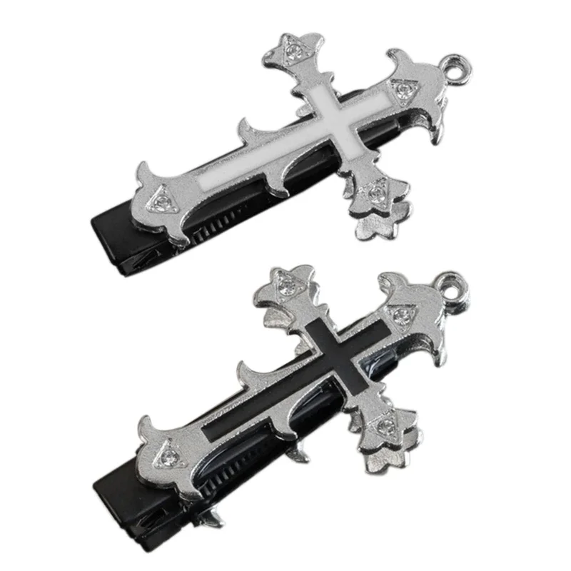 y2kbarrettes-y2khair-clip-crosss-hair-clip-crosss-barrettes-hair-bangs-clip-punk-hair-clip-goth-hair-clip-y2kbobby-pin