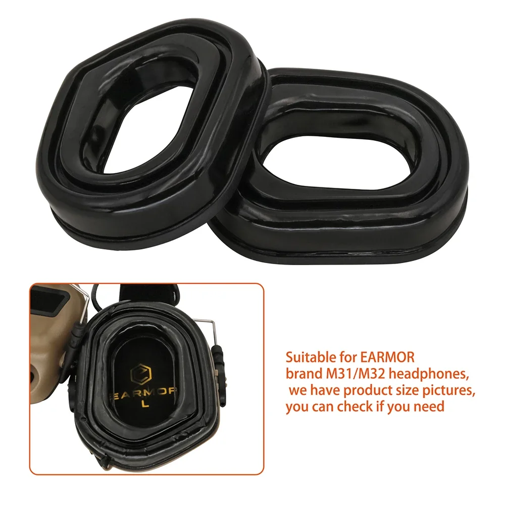 Adaptador de auriculares tácticos, almohadillas de Gel para los oídos, orejeras electrónicas, Airsoft Militar, para tiro, OPSMEN, EARMOR M31/M32