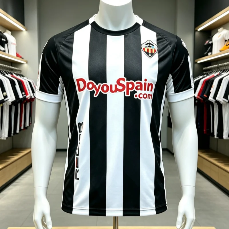26-27 3D-gedrucktes Castellon Eltern-Kind-Fußball-Sommer- und Herbst-Outfit, Sport- und Freizeit-Schnelltrocknendes Fußball-T-Shirt – Detail 3