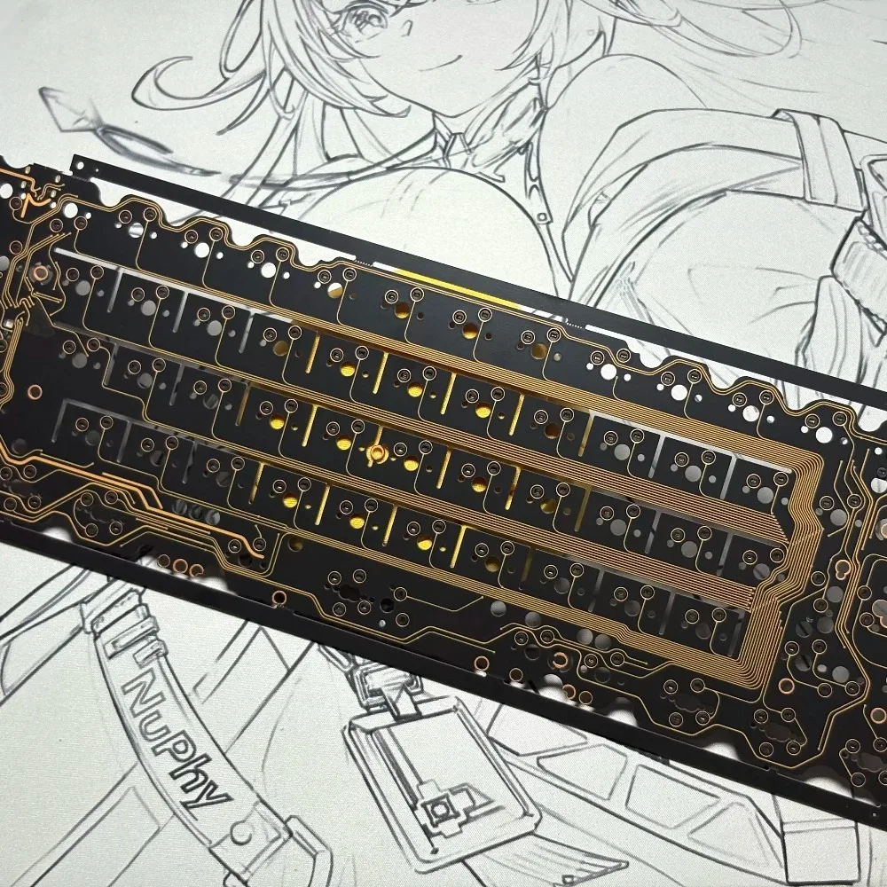 lh60r2-keyboard-pcb-tri-mode-hot-swap-12mm-slotted-pcb-for-gh60-60-layout-gaming-mechanical-keyboard-accessories-via-hkkb-wk