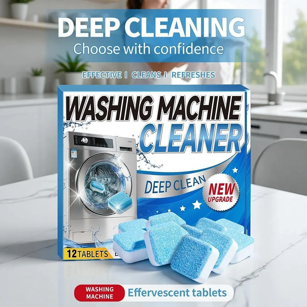 

Top Load Washing Machine Tub Cleaner Pack Eco Friendly & Safe Stinky Washing Machine Quick Fix