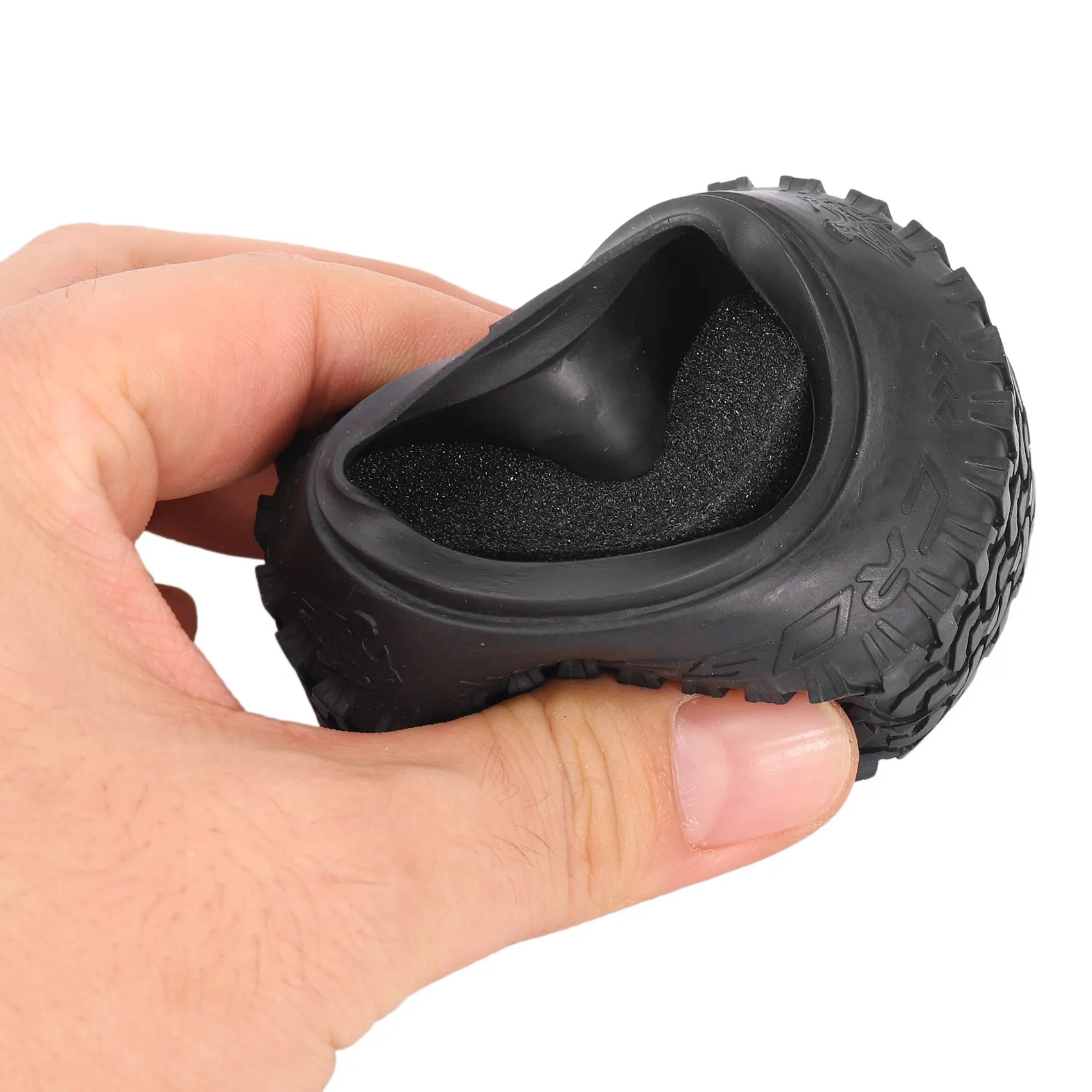 ยางรถ A63T-2PCS ขนาด 1.55 นิ้ว สำหรับรถบังคับวิทยุ 1/14 Rm8 Baja RC Rock Crawler