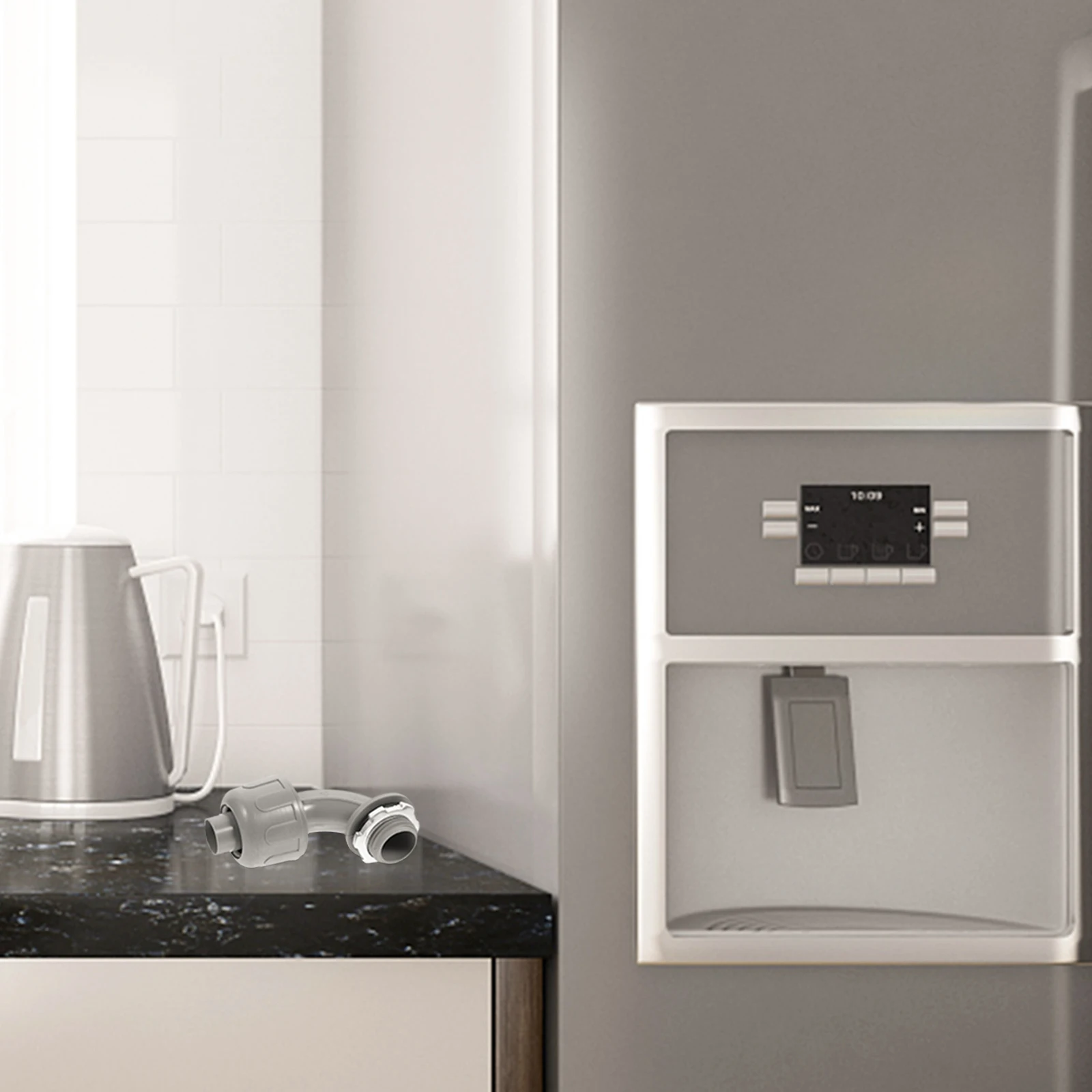 

5Pcs 90 Degree Electrical Conduit Liquid Tight Connector Angle Fitting for Home Bathroom Outdoor Cable Protection