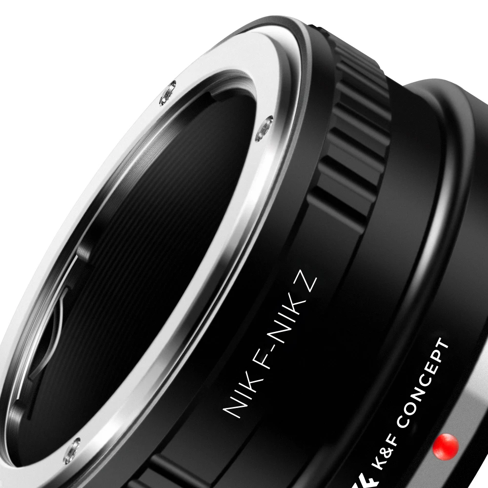 K&F Concept Nik-Nik Z Lens Adapter Ring for Nikon F/AF AI AI-S Lens to Nikon Z6 Z7 Mount Camera for Nikon Z5 Z6 Z7 Z6ii Z7ii