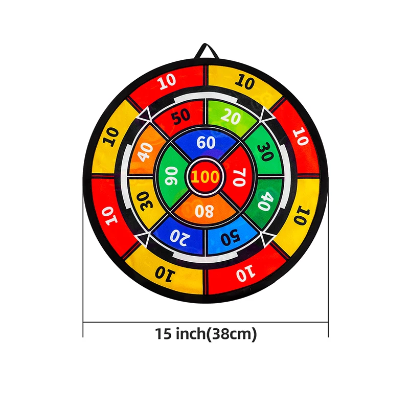 لوحة صلبة كبيرة للأطفال لعبة كرة لزجة كرة لزجة داخلية لوحة هدف رمي السهام في الهواء الطلق كرة شفط الوالدين والطفل
