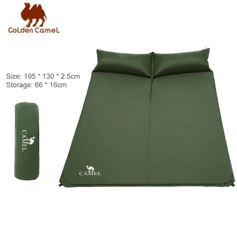 GOLDEN CAMEL Air Mattress Self-inflating Mattress Camping Mattress Camping Mat Inflatable Tent Double Sleeping Pad Moistureproof