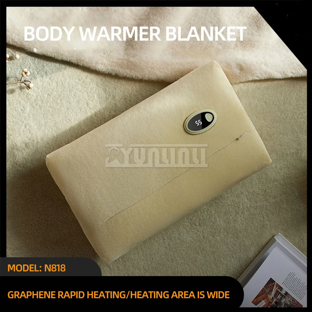 

Single Person Electric Blanket Heated Blanket Mattress Thermostat Body Warmer for Office