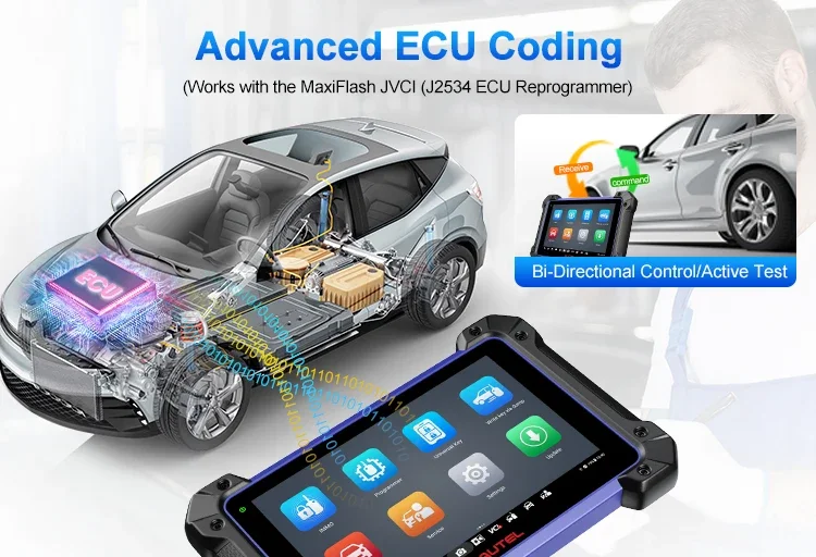 Picture 7: Advanced Autel Maxilm IM608 II Automated Key Generation Learning And Immobilizer Programming Immo Programmer Tool Diagnostic