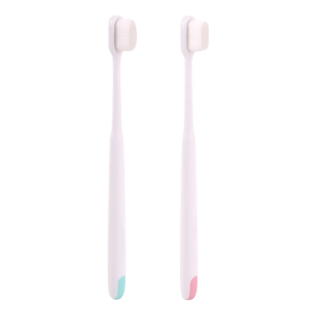 2 Pcs Oral Cleaning Toothbrush Bristle Toothbrushes Care Tool Super Fine Postpartum