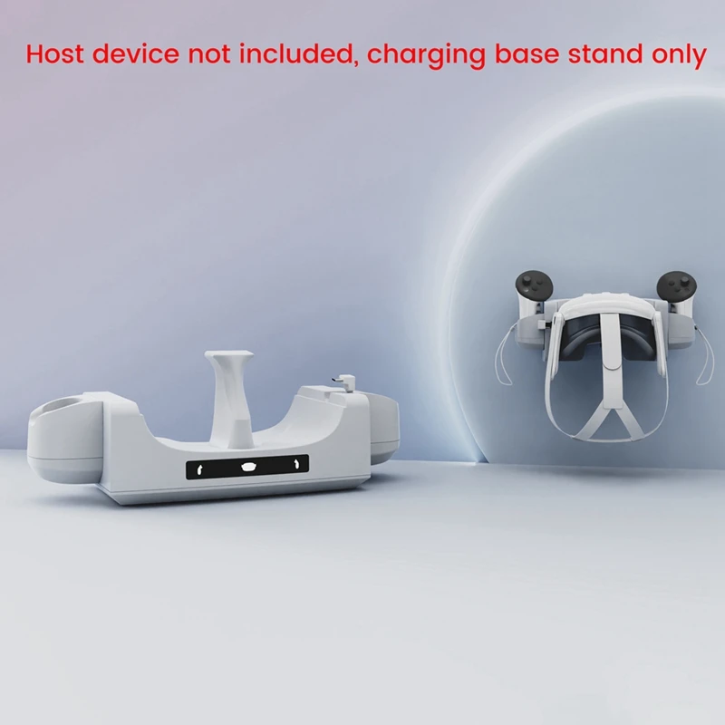 Charging Station For Meta Quest 3 Charging Dock Display Stand For Oculus Quest 3 VR Headset And Touch Controllers