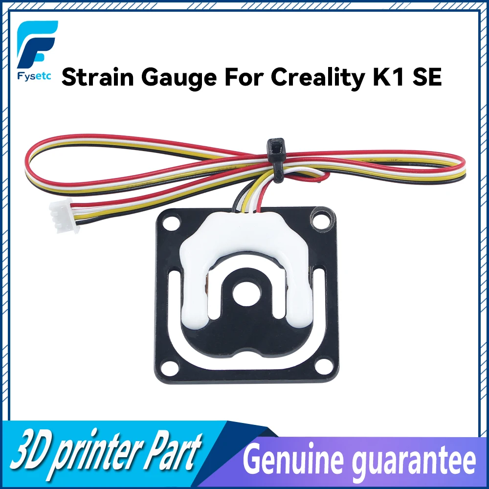 

Усовершенствованный тензометрический датчик для Creality K1 SE, белый — термостойкий провод, 1/2/3 шт., тензометрический датчик для деталей 3D-принтера
