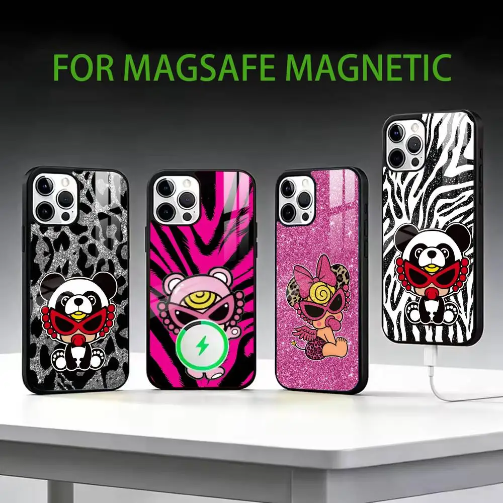 

H-Hysteric M-Minii Phone Case For iPhone17,16,15,14,13,12,11 Plus,Pro Max Magnetic For Magsafe Wireless Charging