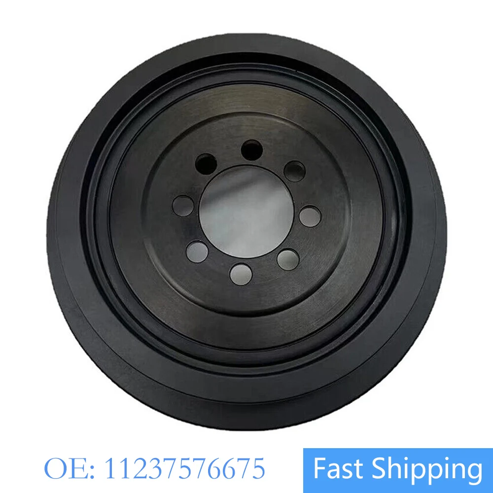 

NEW Crankshaft Pulley Vibration Damper 11237576675 For BMW N55 335I E90 E92 E93 X1 Crankshaft Pulley Harmonic Balancer