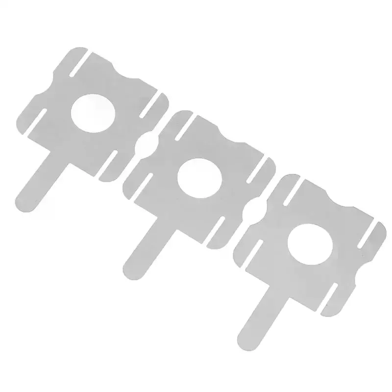 50/100/250pc 4S 18650 Lithium Battery Pack Replace Spot Welding Nickel Sheet U-Shaped for Computer Battery Welding Tool
