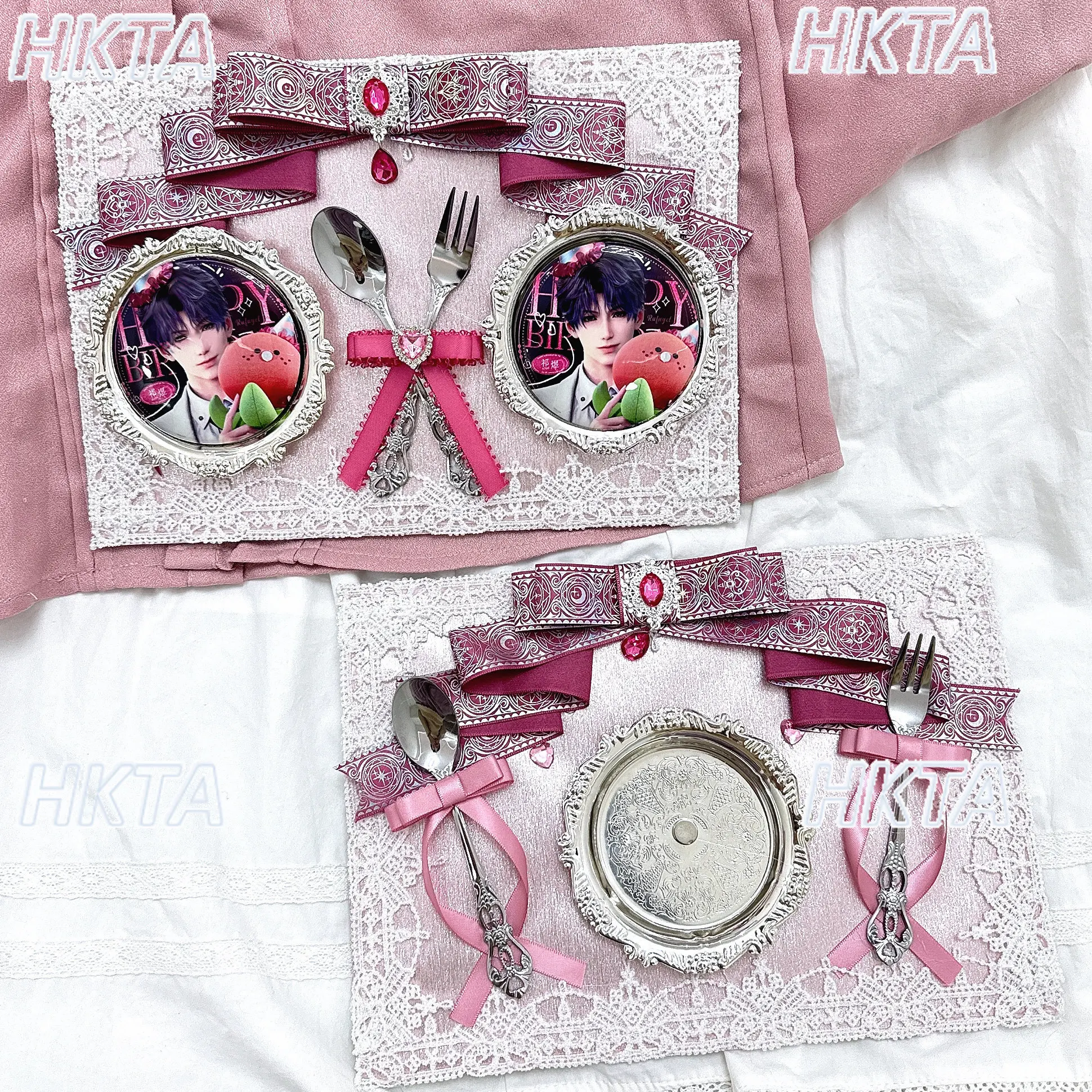 

Японская великолепная милая косплейная сумка для боли, ювелирные изделия, женские зимние новые сумки с бантом и лентой, украшения, аксессуары «сделай сам», женские аксессуары