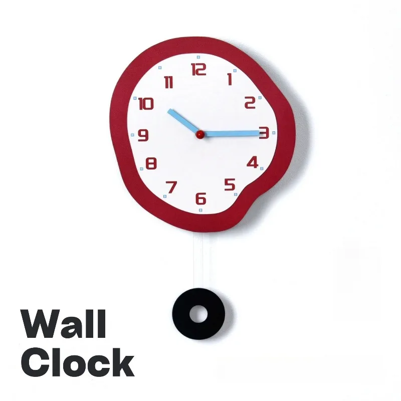 

Настенные часы-маятник для гостиной, бесшумные, креативные, роскошные, декоративные, кварцевые, в скандинавском стиле, стильные украшения