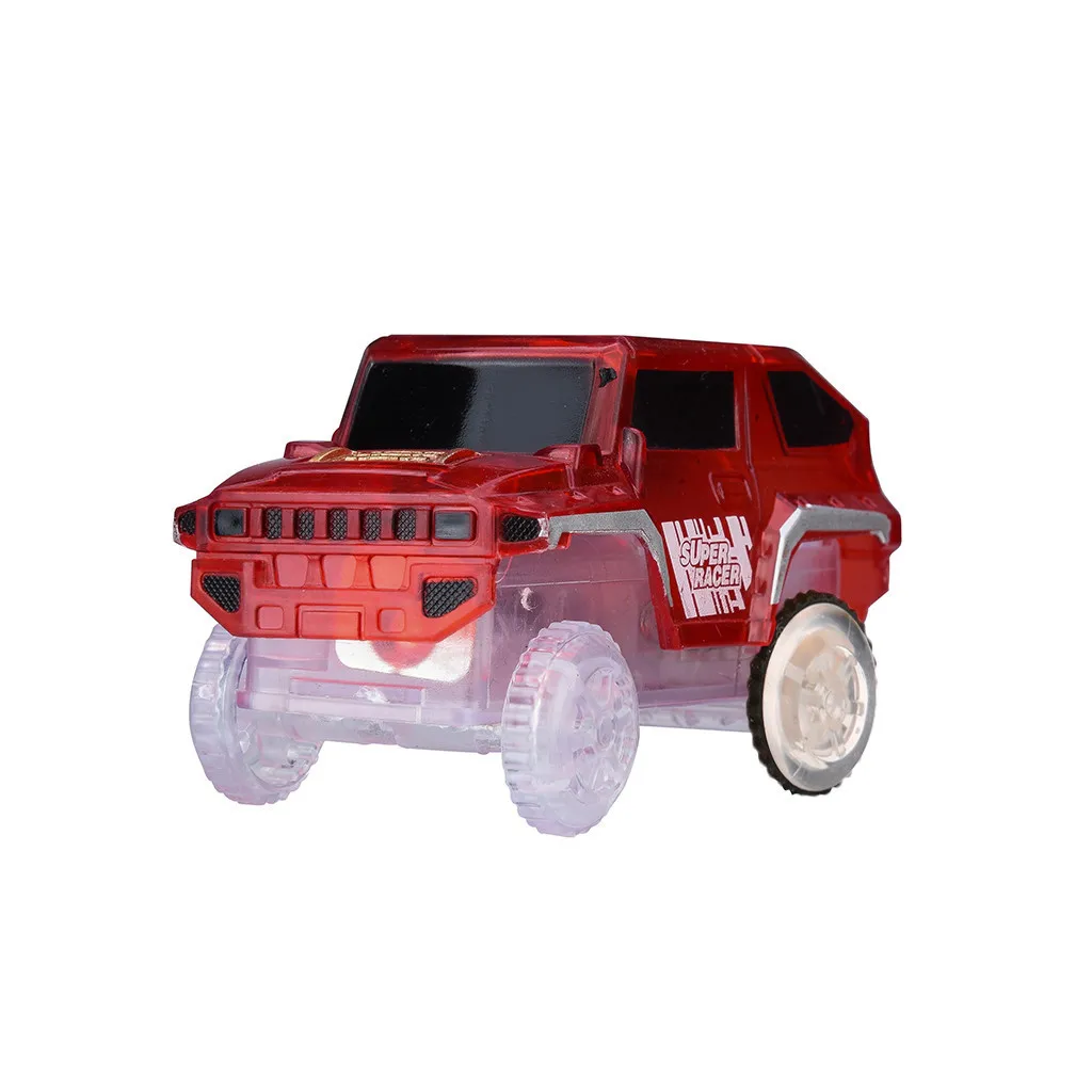 Electronics Special Car for  Track Toys With Flashing Lights Educational