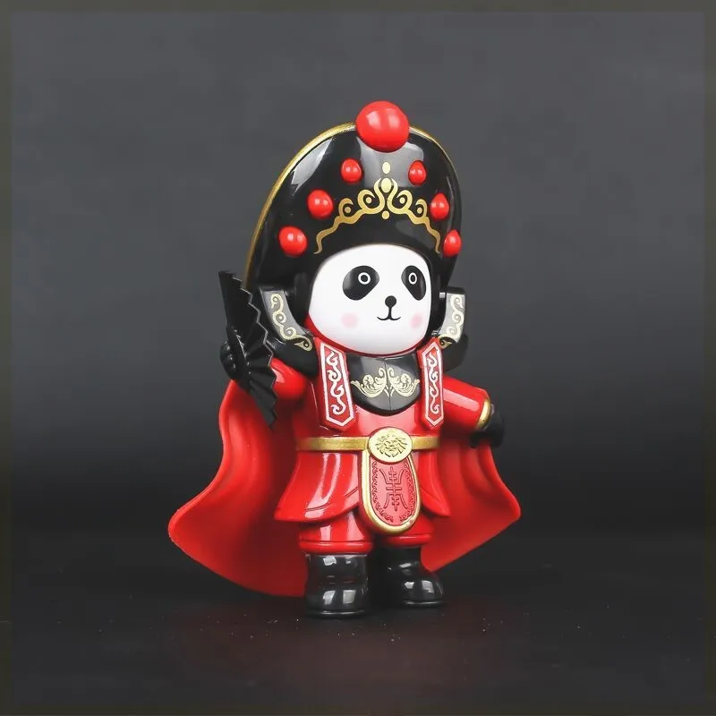 

2023 New Sichuan Opera Face China Chinese Style Fortune Face Change Crafts Ornament Landscape Unique Room Decoration Kids Gift