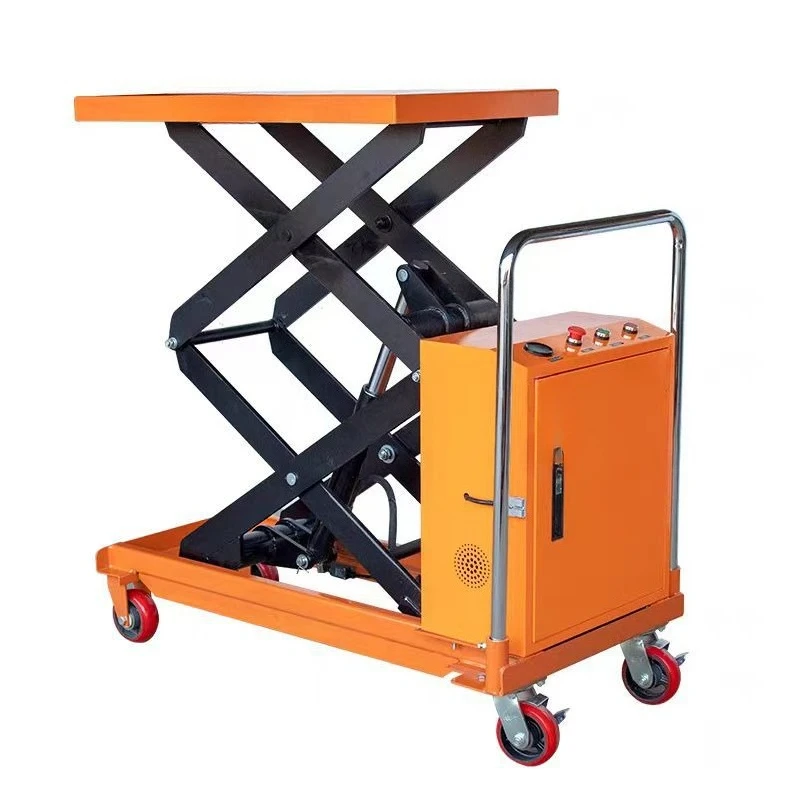 Electro-hydraulic loading and unloading lifting platform, factory cargo lift, aerial work